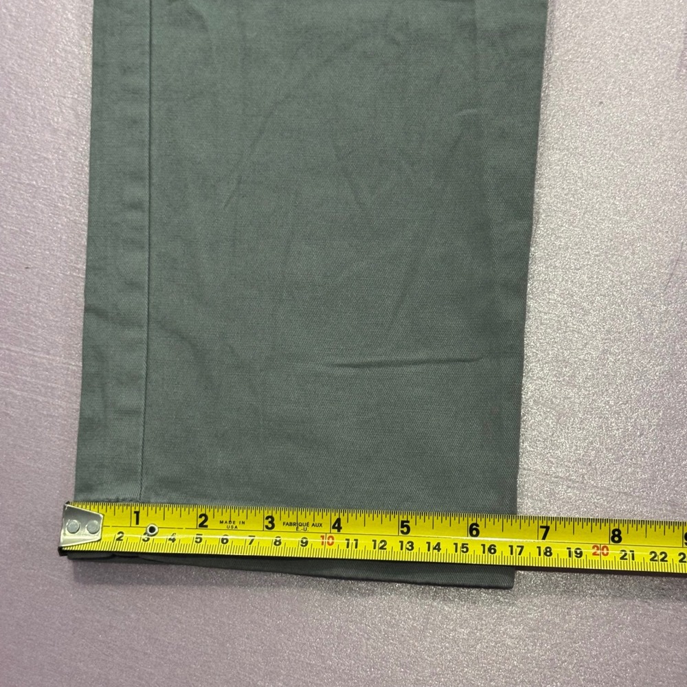 Old Navy Slim BuiltIn Flex Men Chino Pants Dark Grey label size 28x30 Flat Front - Picture 9 of 9